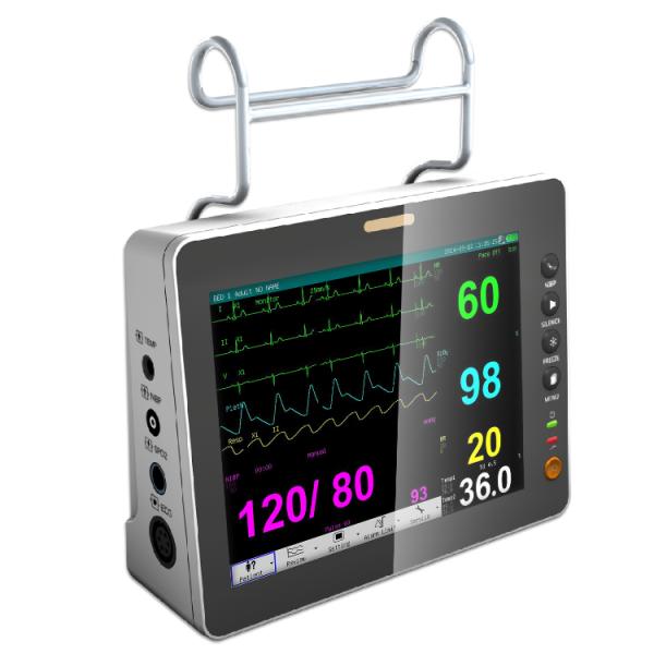 Durable 8 Inch Vital Signs Monitor 6 Parameter ICU Medical Essential Portable Vital Signs Monitor