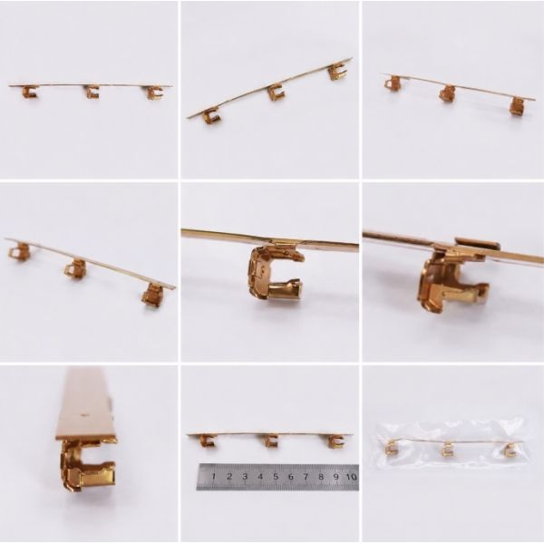 High Precision (±0.01mm) Customizable Dimensions Multi-Station Progressive Die Stamping Component for Electronics