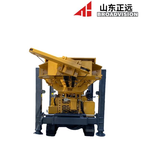 Machine de forage de puits d'eau de type rampe à rampe facile à utiliser de qualité industrielle, économe en énergie, de 330 mètres