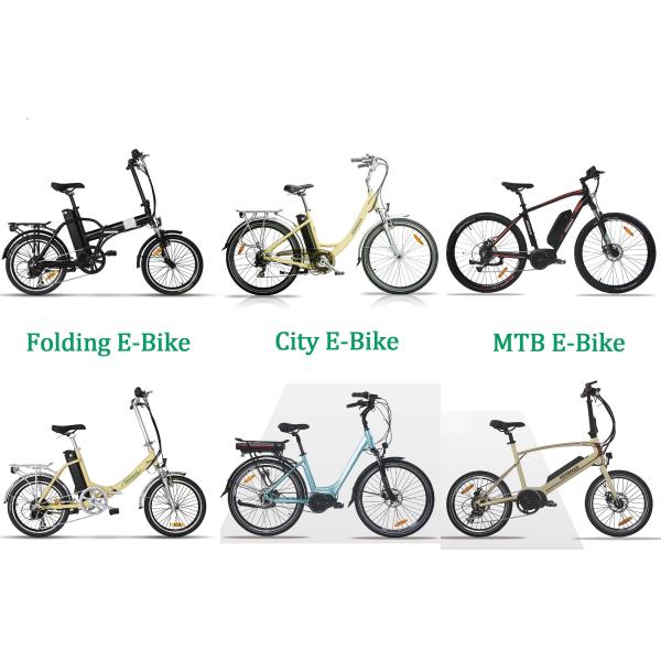 20 Inch  Portable Foldable Electric Bicycle 30-50 Km / H With Brushless Motor