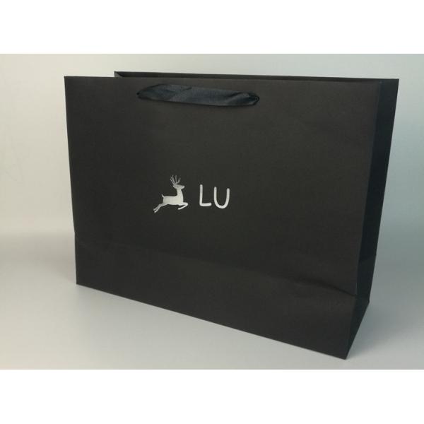 Portable paper bag custom printed logo gift bag advertising white card paper bag garment bag paper bag custom logo