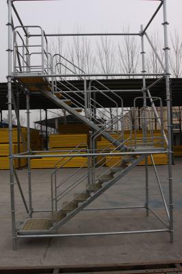 Ring-lock flexible to assemble and disassemble Scaffolding Stair Towers