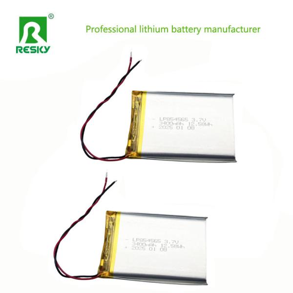 Lithium Polymer Battery Cell 3400mAh 3.7V Pouch Lipo Li-Polymer Batteries