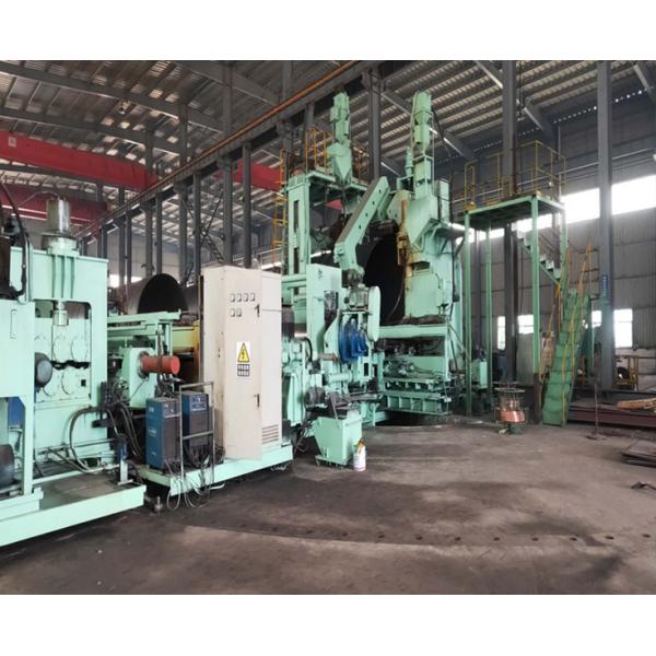 Front Swing 2540mm Carbon Steel Tube Mill Spiral Welding Pipe Making