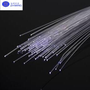 YAG Optical Fiber Yttrium Aluminum Garnet Material Transmittance >80% 400-3000 Nm Dia 25-500um