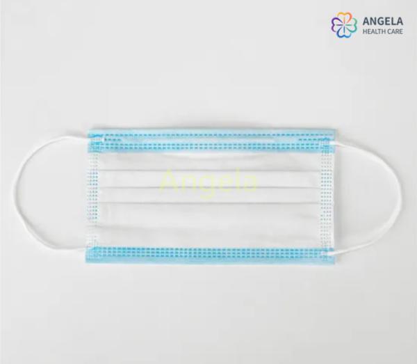 Surgical 3 Ply Earloop Face Mask For Patient Protection,Blue Disposable Face Mask