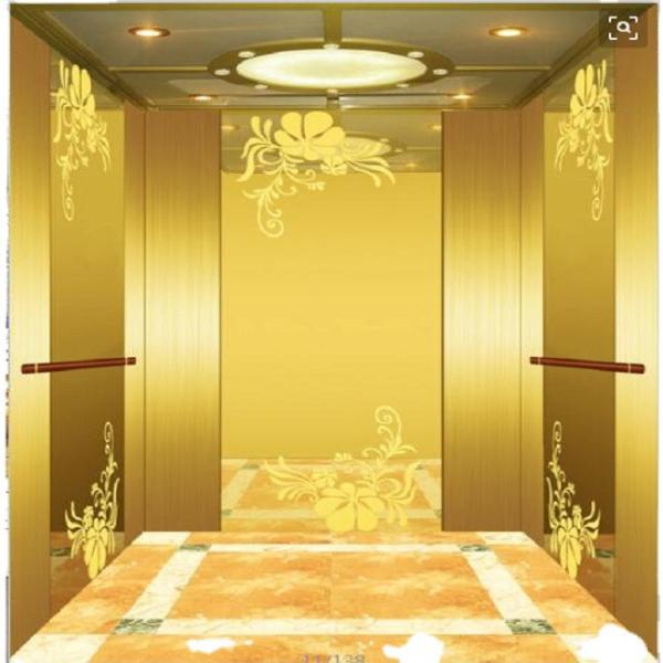 Interior Decorative Elevator Stainless Steel Sheet Etching Ceiling Door 304 201