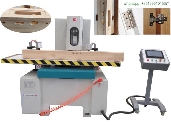 wood door hinge mortiser key mortiser door lock hole making machine CNC mortiser side hole mortiser drilling machine