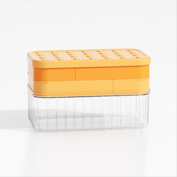 Ice Cream Makers Large Capacity Ice Cube Mold for Household Food Grade Ice Making Box