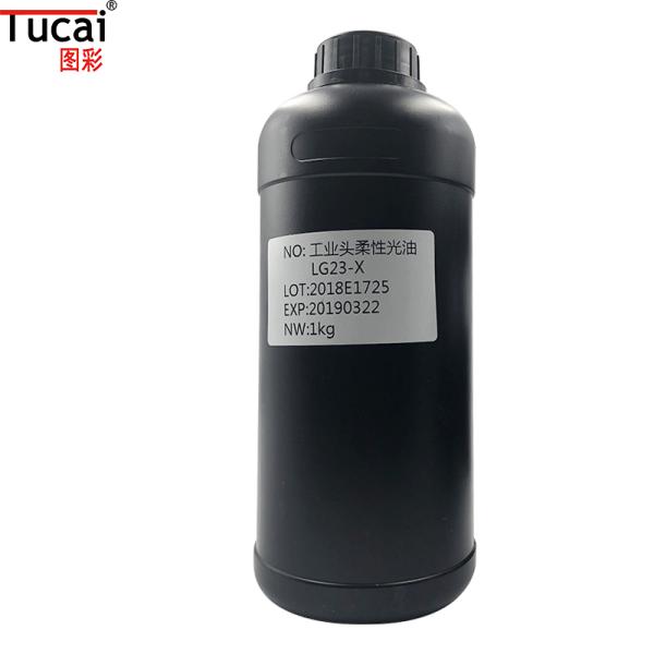 Waterproof Ricoh UV Varnish Screen Printing Ink For Epson Ricoh Konica Toshiba Printhead