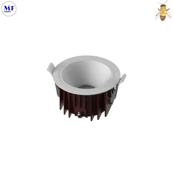 LED Downlight IP65 Waterproof 10W Aluminum Ceiling Recessed Lamp Spotlights Office Dimmable For Home Furnishing Hotel