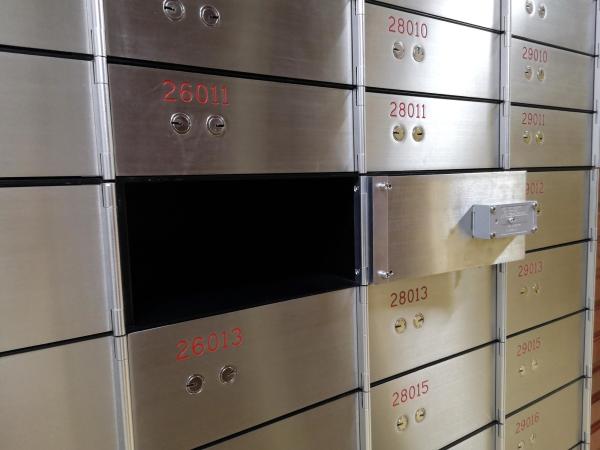 O UL certificou a caixa segura do cofre-forte da largura de 800mm com dobradiça externo