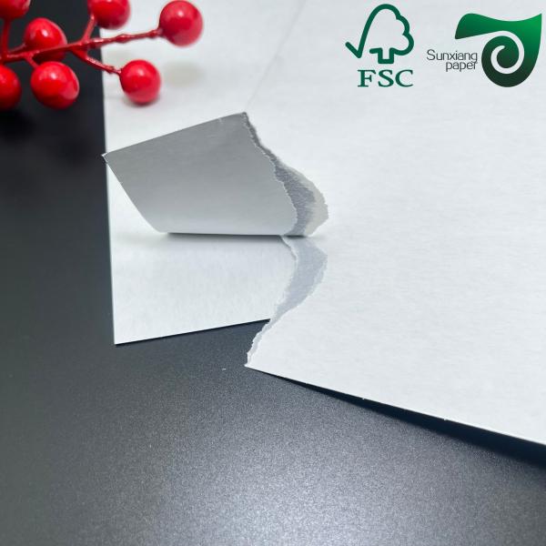 FSC 290g 300g Black Core Double Coated Playing Card Board 71cm 95cm