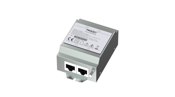 Dual Port Poe Surge Protectors Supports 8 Lines Network Signals