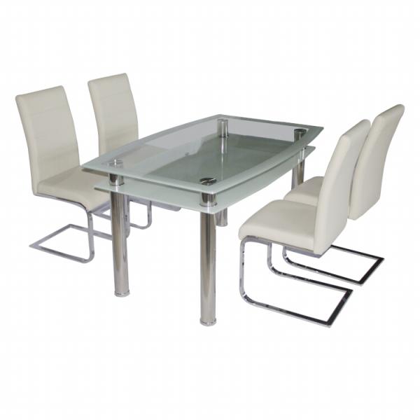 Home Furniture 0.15CBM 35kgs Modern Dining Room Sets