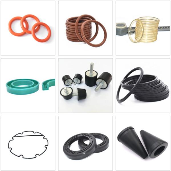 Eco Friendly Silicone Rubber Moulding Parts Custom Shapes 20-90 Shore Hardness