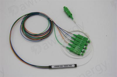 1x5 Mini Type SCAPC Fiber PLC Splitter