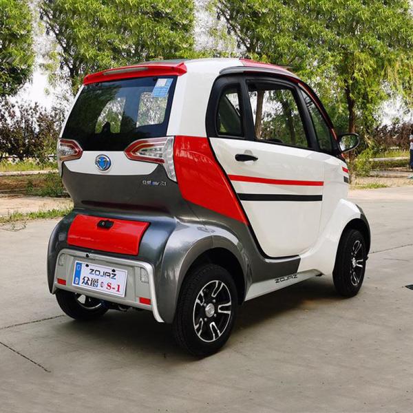 Latest design mini electric car low speed electric vehilce cheap prive with  3 seats