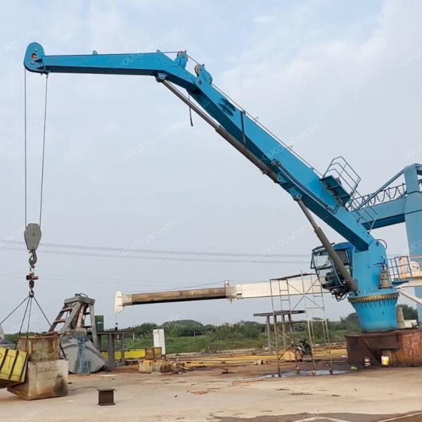 Offshore Marine Knuckle Boom AHC Crane Explosion Proof  8T 16M