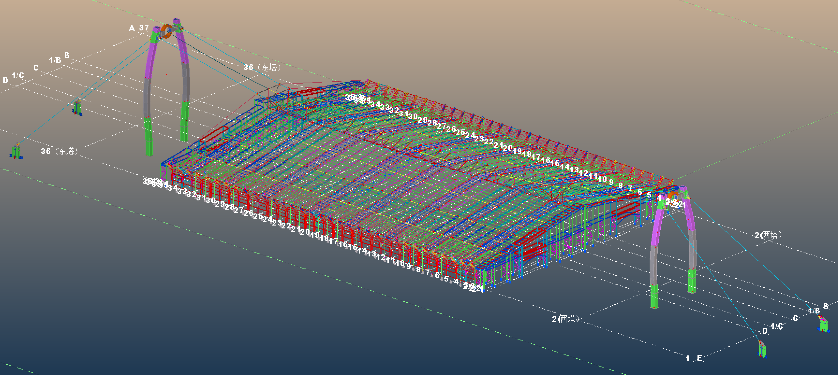 Custom Size Steel Structure Warehouse Industrial Construction Fabrication Eco Friendly