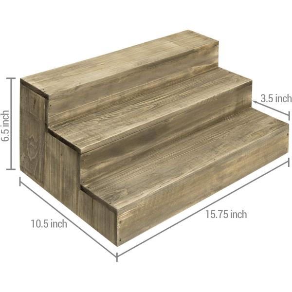 OEM Order Acceptable Wood Dessert Stand Cupcake Riser Display for Special Occasions