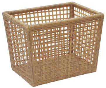 Plástico lavável do Rattan do escaninho impermeável da lavanderia do hotel de Handweaved