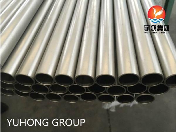ASME SB338 GR.7 Titanium Alloy Seamless Steel Tube For Condensers And Heat Exchangers