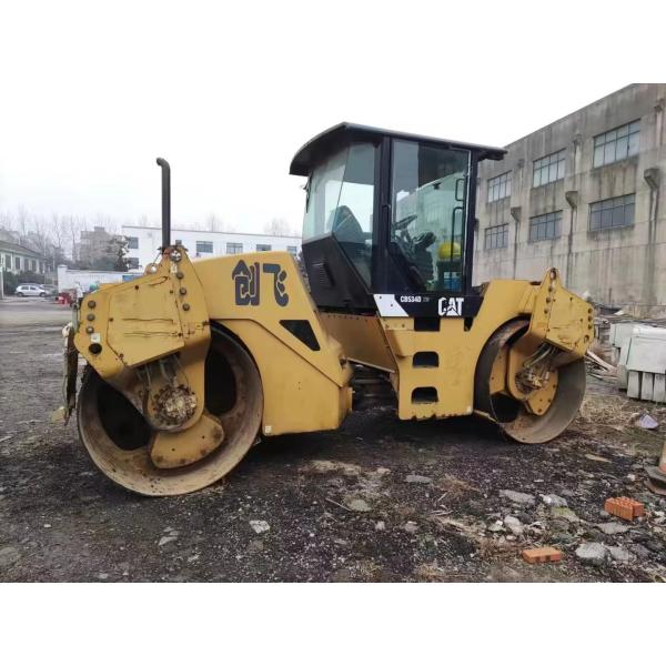 CB534D Тандемный каток с двойным барабаном Caterpillar Б/у 12T