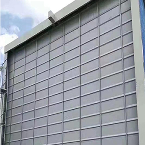 High Overload Capacity High Speed Stacking Door For Warehousing / Logistics Centers