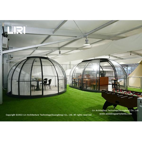 360 Degree Transparent PC Bubble Crystal Dome Tent Outdoor Leisure Restaurant House
