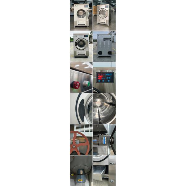 Heavy Duty Auto-Timer Garment Dryer for Hotel/Hospital Durable All/Half Steel with Lint Filter for Washing Equipments