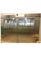Automatic Induction Door Goods Air Shower Tunnel Three - Sided Customizable