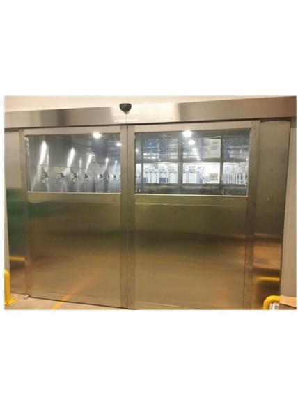 Automatic Induction Door Goods Air Shower Tunnel Three - Sided Customizable