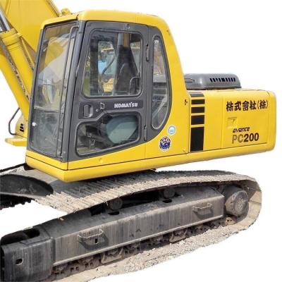 Excavadora Komatsu de segunda mão de 2019 em bom estado de 7 toneladas PC200 PC210 PC220