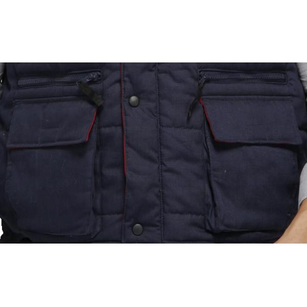 Жилет работы 2 тонов сверхмощный/жилет безопасности зимы с Мулти хранением Покец