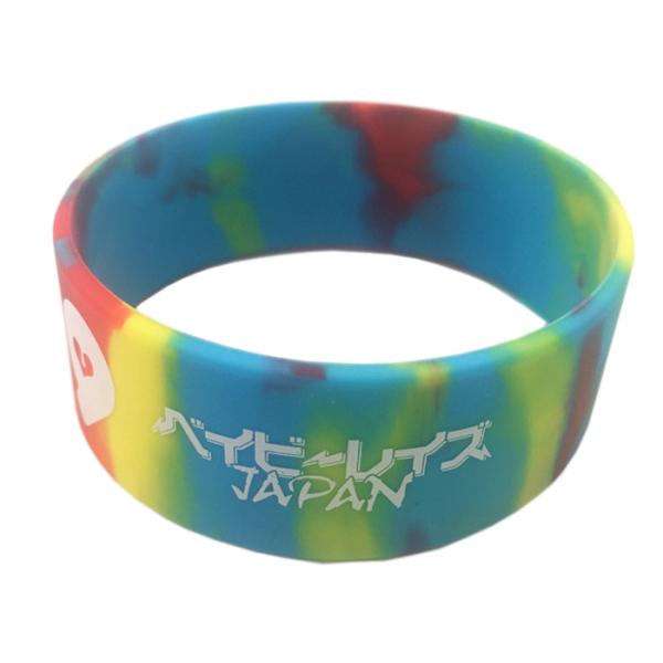 Widen custom Silicone bracelet for boys girls logo Wristband Recessed Rubber strap words color size