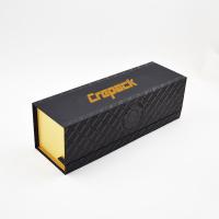 Logotipo personalizado Caixa de presente de garrafa de vinho de fecho magnético