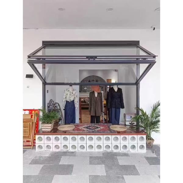 Superhouse Aluminium Glass Corner Residential Window Design / L Shaped Window / Corner Butt Joint Glass