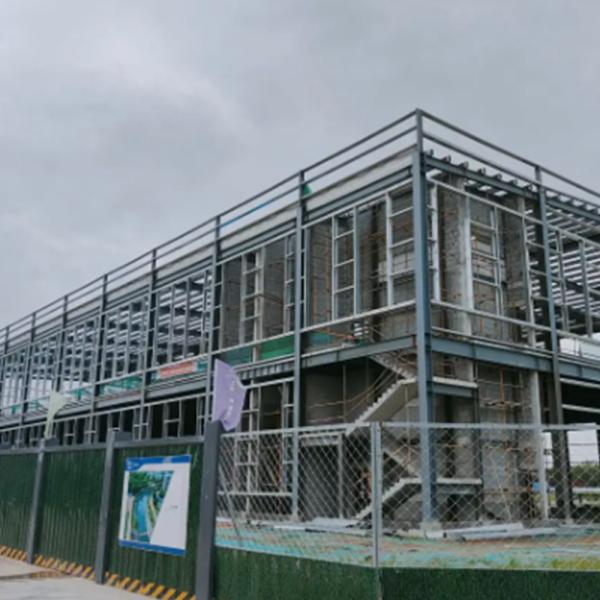 Wind Proof Prefabricated Steel Building Seismic Resistance Prefab Modular House