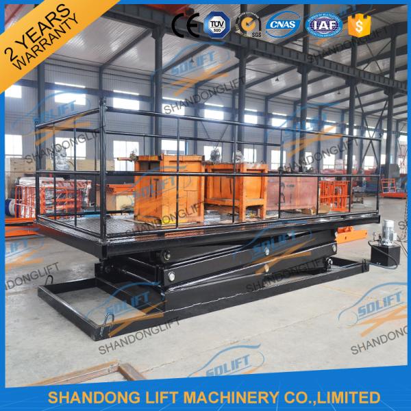 a garagem hidráulica do elevador 5M do carro de 2.5T Inground fixada Scissor o GV do TUV do CE do elevador do carro