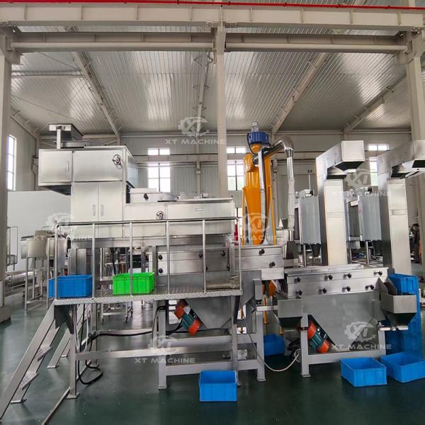 Fully Automatic Stainless Steel Peanut Crushing Machine For Nut Processing Plants