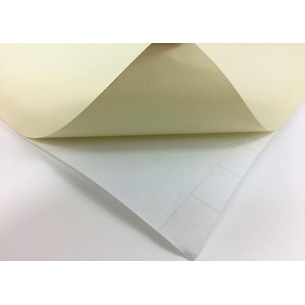 Wipeable Solid Color Self Adhesive Wallpaper Bright Yellow Removing Vinyl Wallpaper