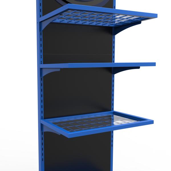 Metal Drink Bottle Display Stand with LED Lighted Logo for Wholesale