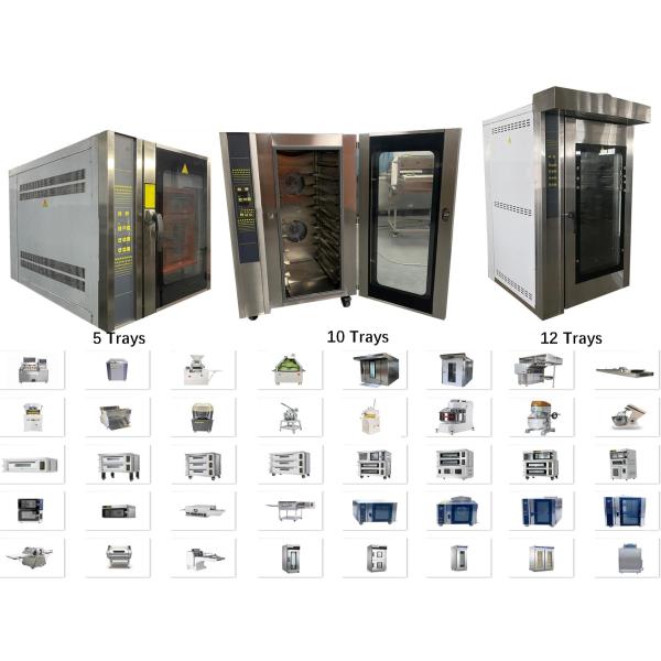 Máquina de horno de panadería personalizable para la producción de alimentos en la restauración comercial