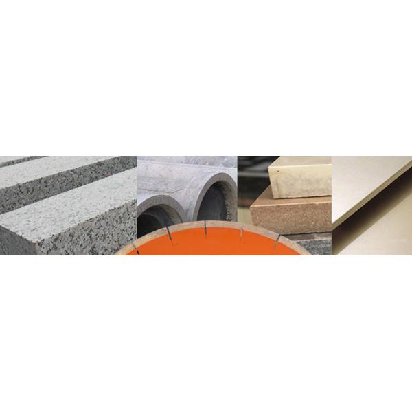 Ventaja de nitidez: hoja de sierra de ranura J de 350 mm para el corte preciso de cuarzo y ágata