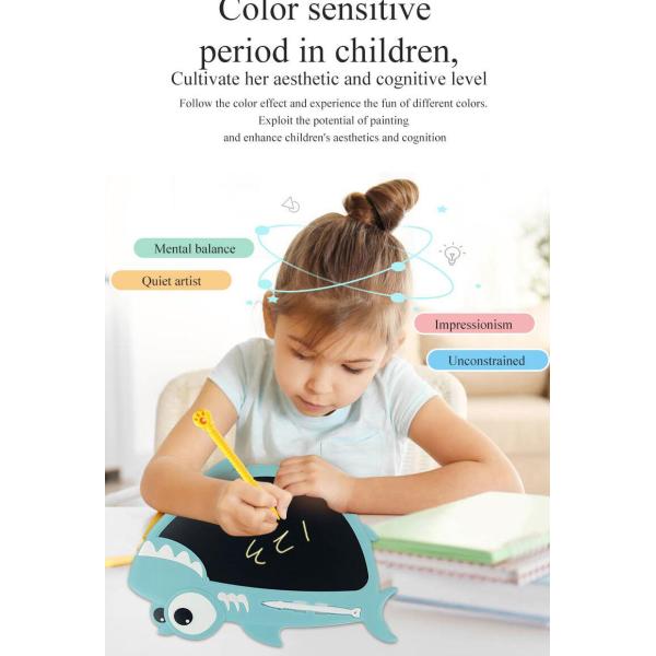 Age Range 2 to 4 Years Educational and Reusable LCD Writing Tablet for Preschoolers