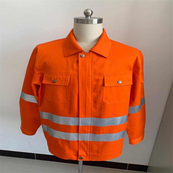 EN11612 Anti Static Fire Resistant Jackets For Oil And Gas Industry