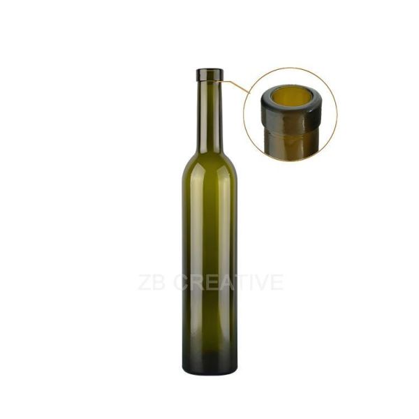Heavy Weight Colored Empty Wine Bottles 500ml 17oz For Premium Wine 510g 1405C