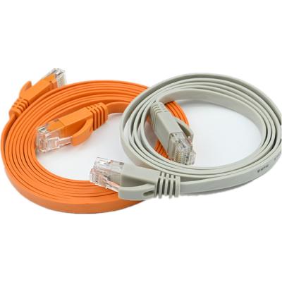 Conector chapeado ouro do cabo do remendo da rede de UTP dos ethernet de CAT6 8P8C