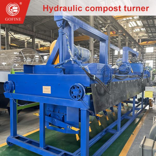Efficient Groove Type Compost Making Machine for Organic Fertilizer Production